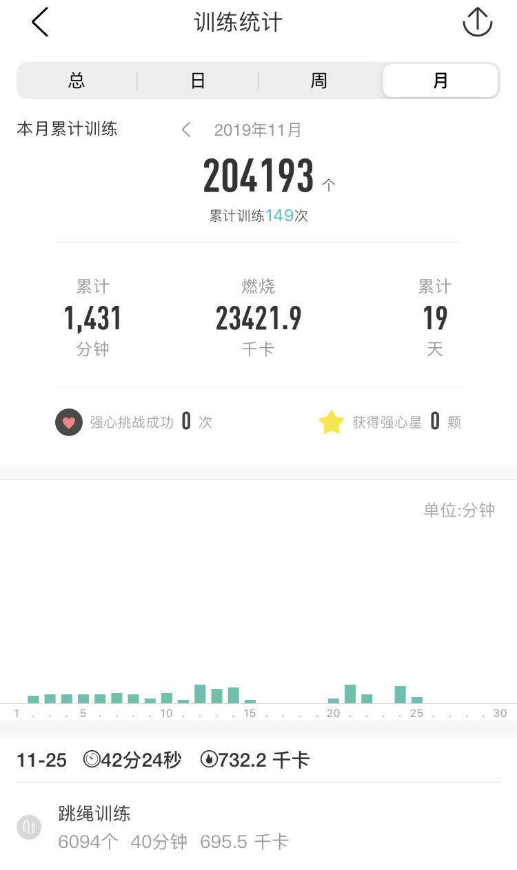11月跳绳总结