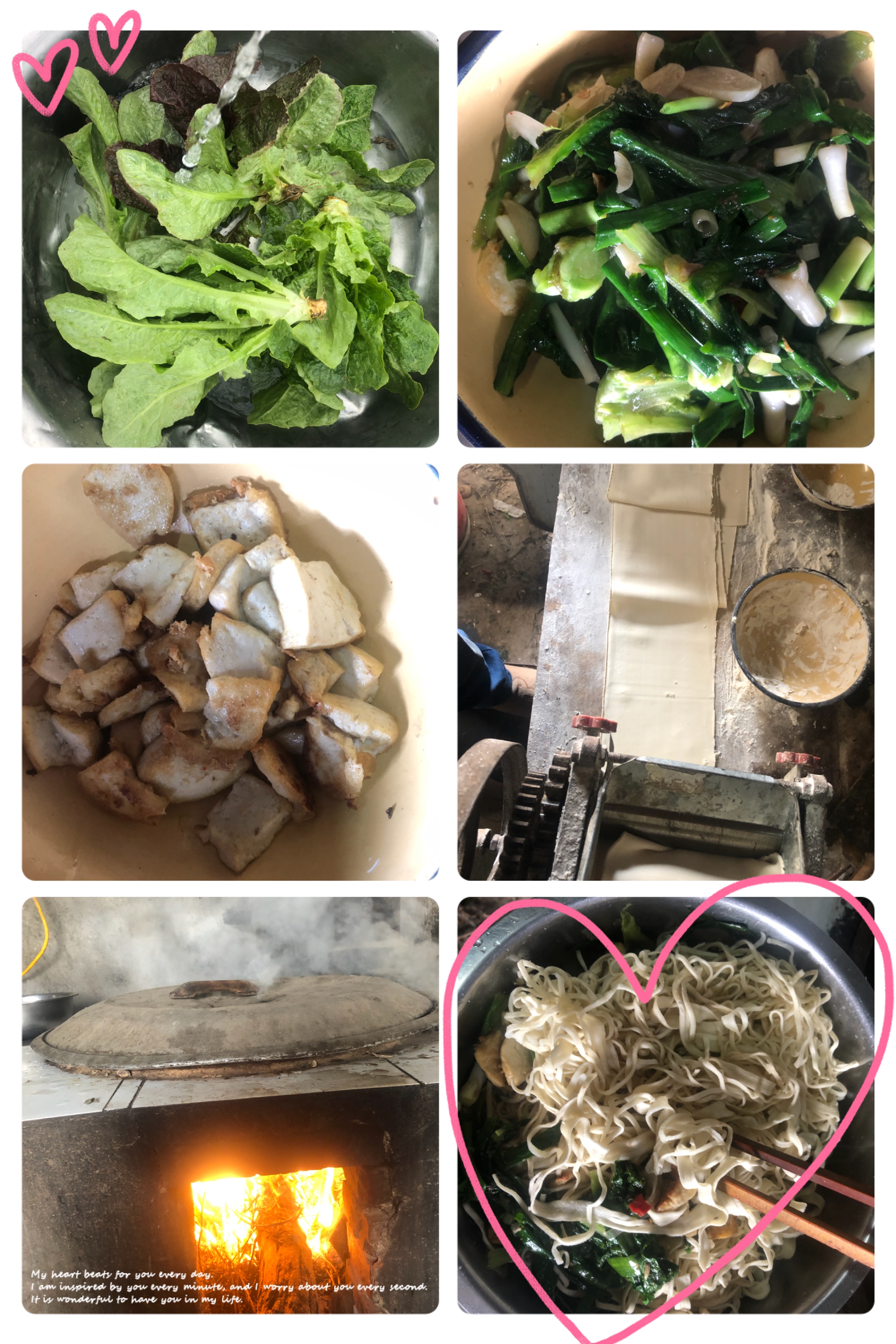 蒸面条